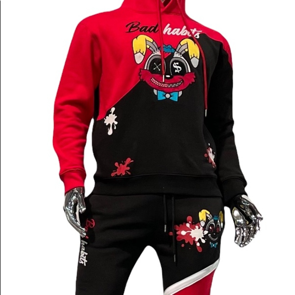 Hoodie Bad Habit Fleece Set - Picture 8 of 12